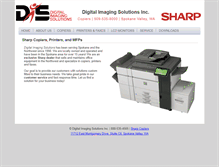 Tablet Screenshot of disimaging.com